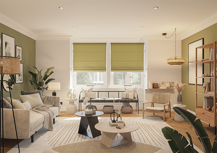 Saltaire, Zest - Twist&Fit Roman Blind - Image 8